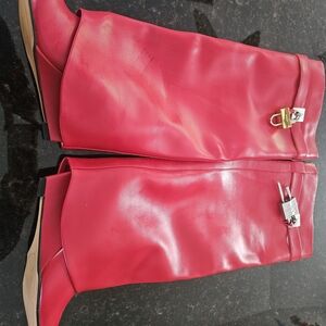 Red Women's Boots